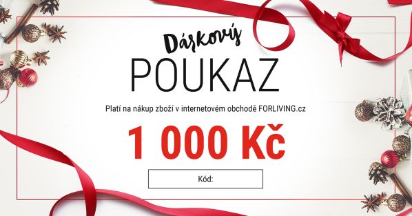 Dárkový poukaz 1 000 Kč