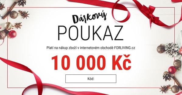 Dárkový poukaz 10 000 Kč