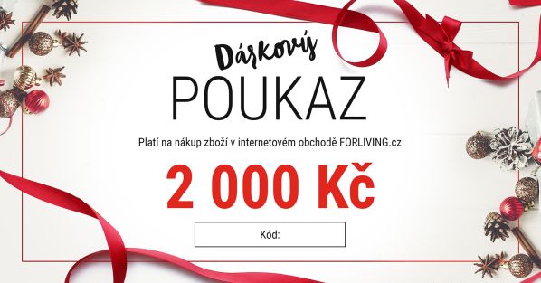 Dárkový poukaz 2 000 Kč