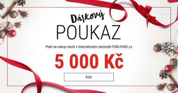 Dárkový poukaz 5 000 Kč