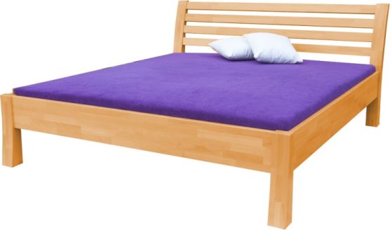 Masivní postel Carla olejovosk, 180x200 cm, buk