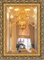 Zrcadlo - bronzový ornament