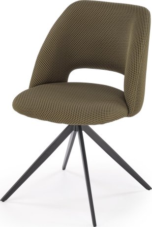 Čalouněná jídelní židle K546 olivová