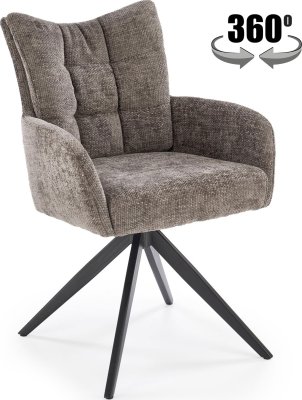 Čalouněná židle K540 šedá
