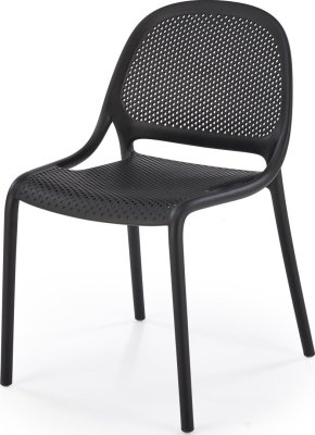 Černá stohovatelná židle K532