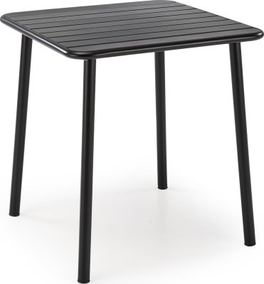 Černý plastový stůl BOSCO kwadrat