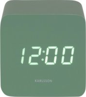 Designové LED hodiny s budíkem 5982GR Karlsson 7cm