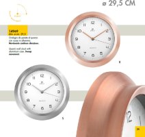 Designové nástěnné hodiny 14969S Lowell 29,5cm