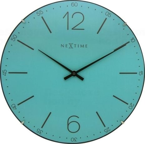 Designové nástěnné hodiny 3159tq Nextime Index Dome 35cm