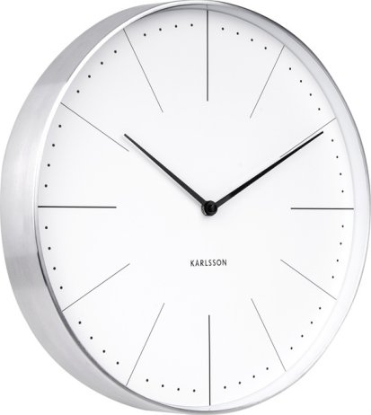 Designové nástěnné hodiny 5681WH Karlsson 38cm