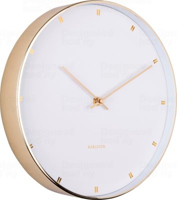 Designové nástěnné hodiny 5776WH Karlsson 27cm