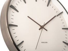 Designové nástěnné hodiny 5911GM Karlsson 35cm