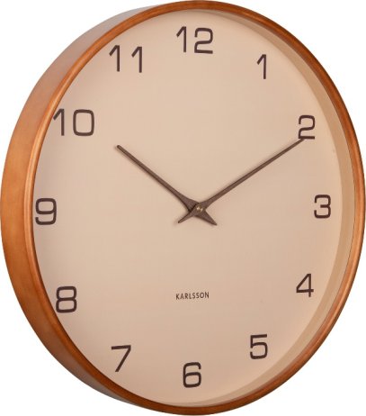Designové nástěnné hodiny 5993GSB Karlsson 40cm