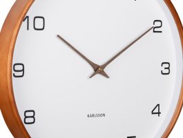 Designové nástěnné hodiny 5993WH Karlsson 40cm