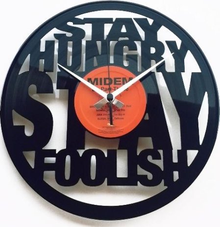 Designové nástěnné hodiny Discoclock 065 Hungry 30cm