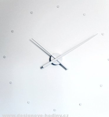 Designové nástěnné hodiny NOMON OJ bílé 50cm