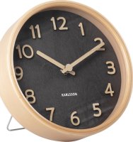 Designové nástěnné/stolní hodiny KA5875BK Karlsson 18cm