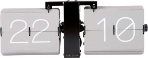 Designové překlápěcí hodiny KA5601GY Karlsson 36cm