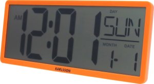 Digitální LCD hodiny 6020OR Karlsson 35cm