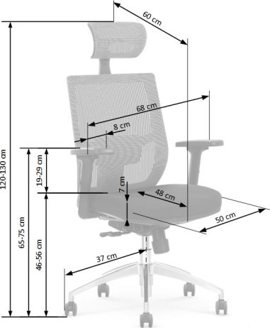 Ergonomická židle ADMIRAL