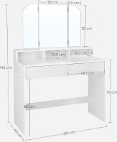 Toaletní stolek RDT115W01