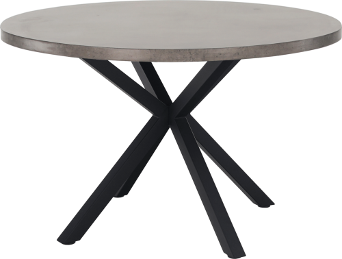 Jídelní stůl Doretas beton/černá