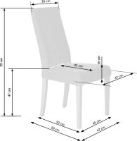 Jídelní židle Diego dub sonoma/Inari 23