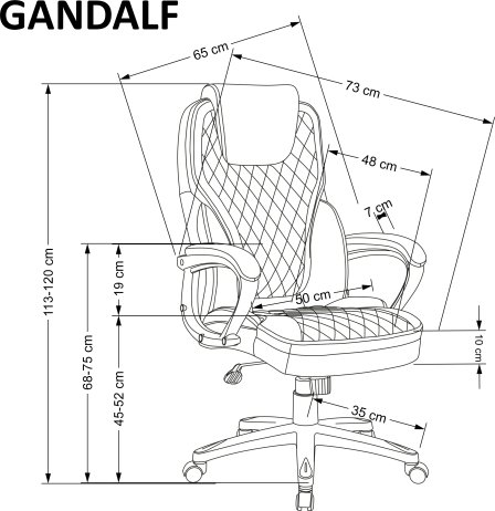 Kancelářské křeslo GANDALF