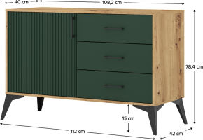 Komoda Lubudas LU3