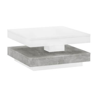 Konferenční stolek Andyma bílá/ beton