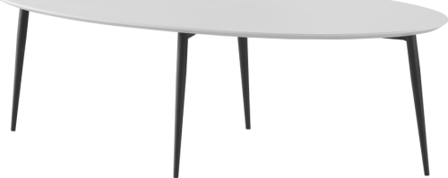 Konferenční stolek Masana bílá/černá
