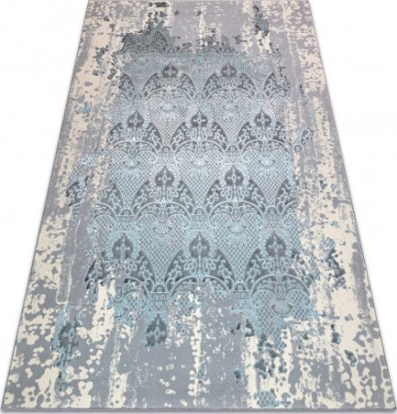 Kusový koberec Core W3824 Ornament Vintage cream/grey and blue
