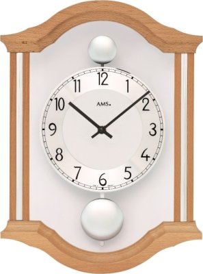 Kyvadlové nástěnné hodiny 7447/18 AMS 34cm
