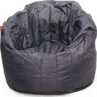 Tmavě šedý sedací vak BeanBag Lumin Chair