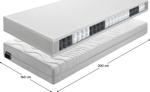 Pružinová matrace Xenie 160x200 cm