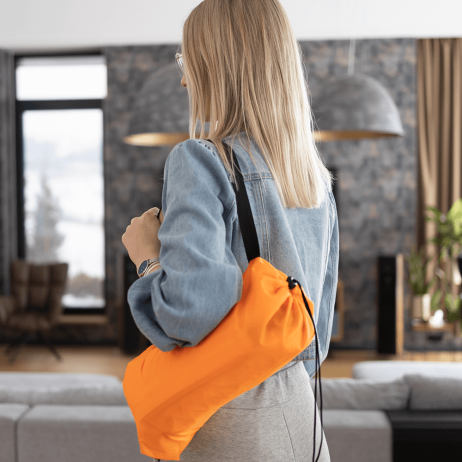 Nafukovací sedací vak Lazy bag orange