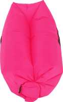 Růžový nafukovací sedací vak/lazy bag, LEBAG