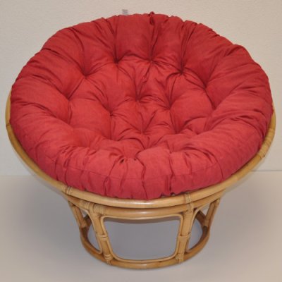 Ratanový PAPASAN světlý - průměr 100 cm