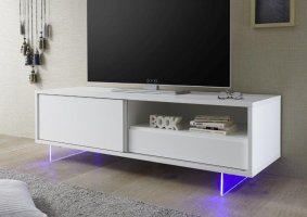 Skříňka pod televizi Aladin-TV bílý matný lak