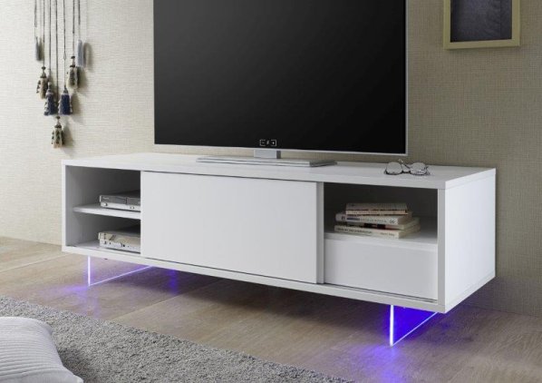 Skříňka pod televizi Aladin-TV bílý matný lak