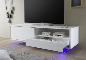 Skříňka pod televizi Aladin-TV bílý matný lak
