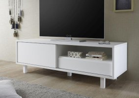 Skříňka pod televizi Aladin-TV bílý matný lak