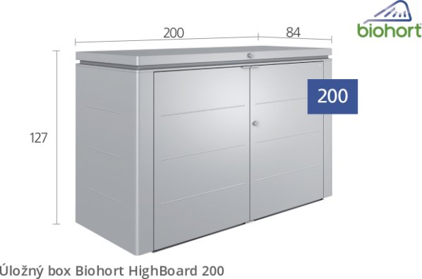 Úložný box HighBoard 200