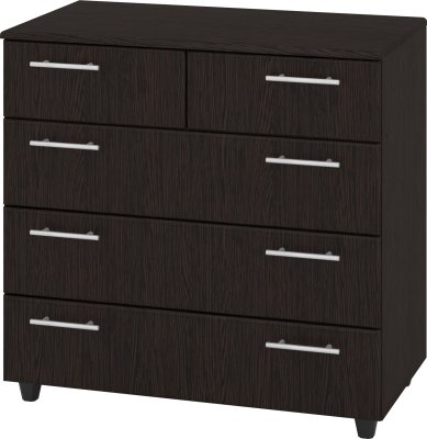 Komoda K-3+2 MDF Barva: wenge