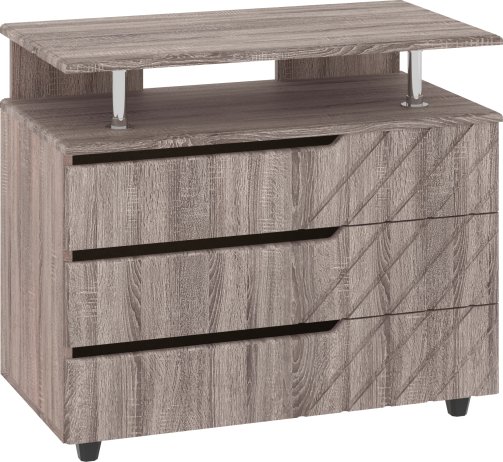 Komoda K-3 MDF Barva: dub sonoma