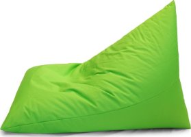 Zelený sedací vak BeanBag Triangle Light Green