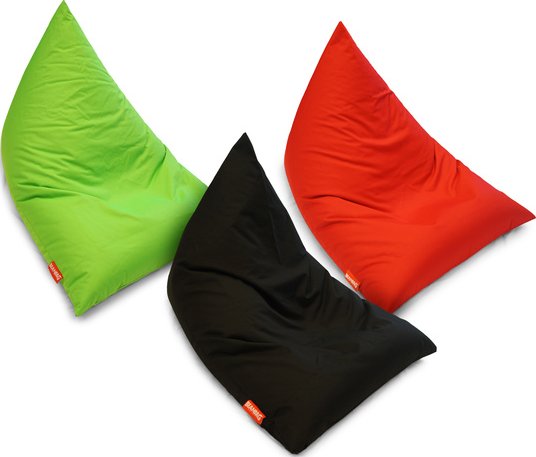 Zelený sedací vak BeanBag Triangle Light Green